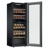 Vinoteca con compresor Candy CNWQ4G56G2 independiente negra 56 botellas