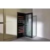 Vinoteca con compresor Candy CNWQ4G56G2 independiente negra 56 botellas