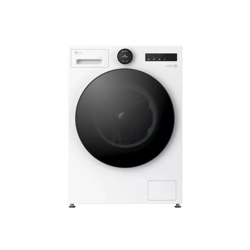LG WT1210WWF lavasecadora de carga frontal 12 kg / 10 kg, 1400 rpm, Wi-Fi, blanca