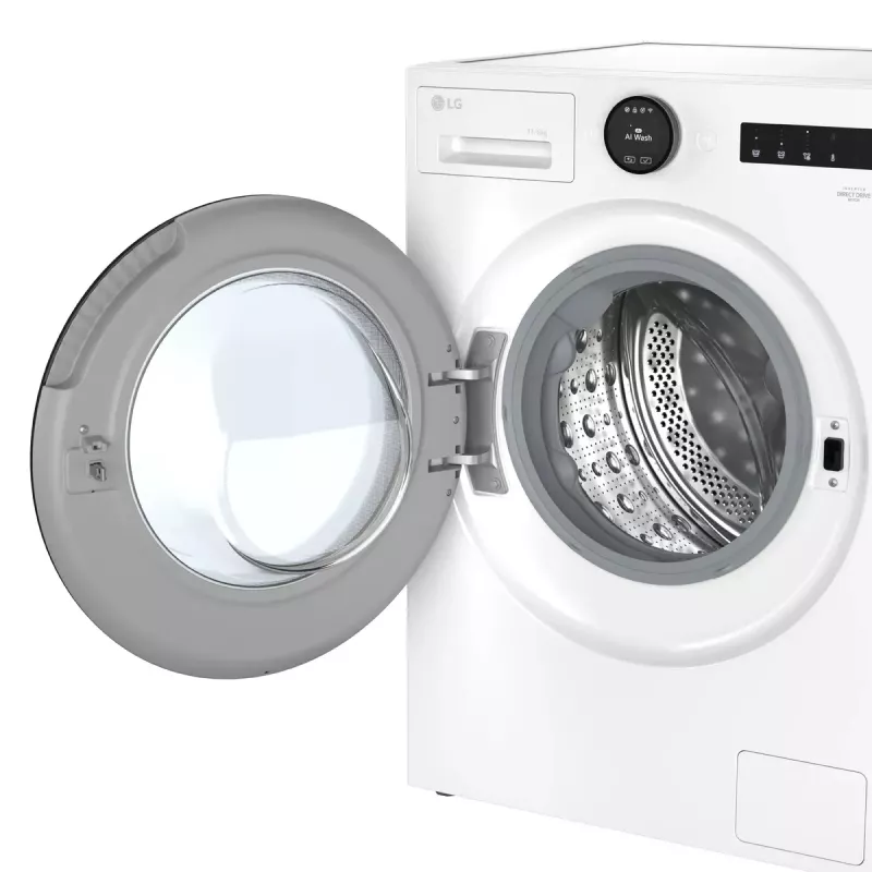 LG WT1210WWF lavasecadora de carga frontal 12 kg / 10 kg, 1400 rpm, Wi-Fi, blanca