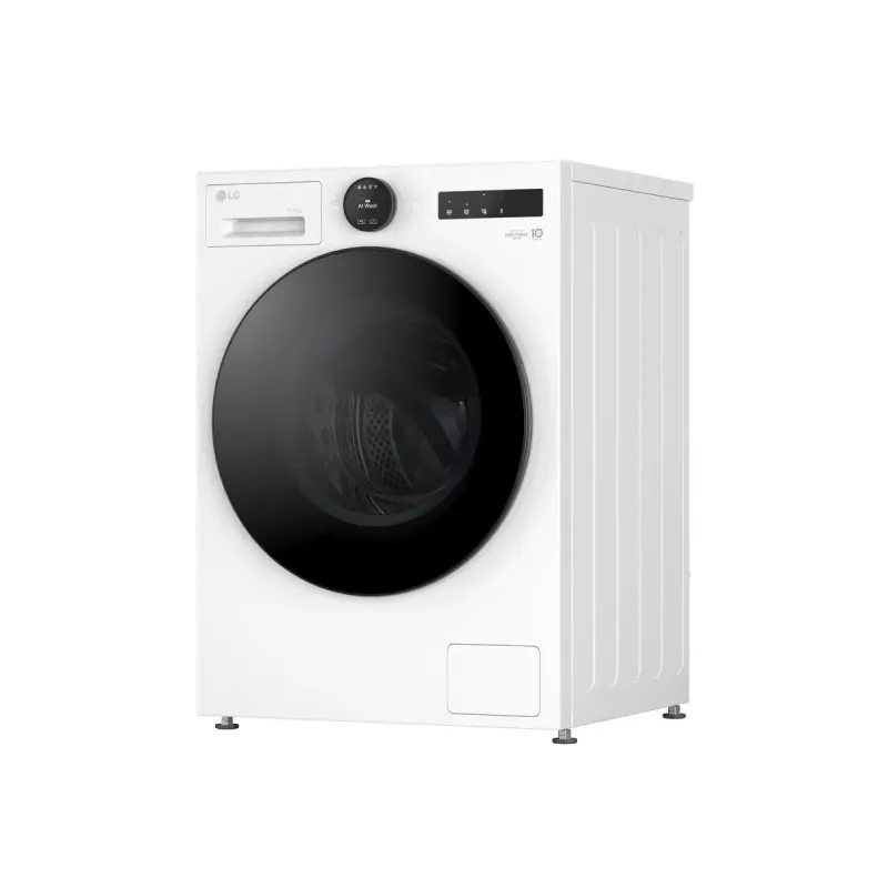 LG WT1210WWF lavasecadora de carga frontal 12 kg / 10 kg, 1400 rpm, Wi-Fi, blanca