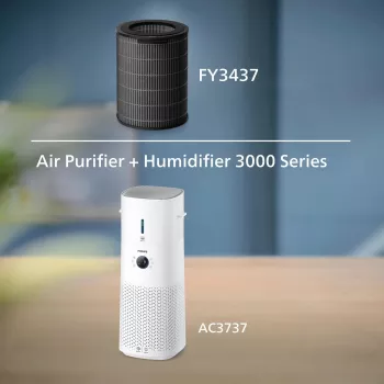Filtro purificador de aire Philips FY3437/00 Ancho 248 mm Profundidad 34,6 mm Alto 300,5 mm