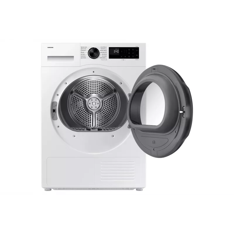 Samsung DV90DG52A0AELE Secadora con bomba de calor Independiente Carga frontal 9 kg Blanco