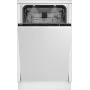 Beko BDIS38040Q Lavavajillas integrado Slimline con AquaIntense®
