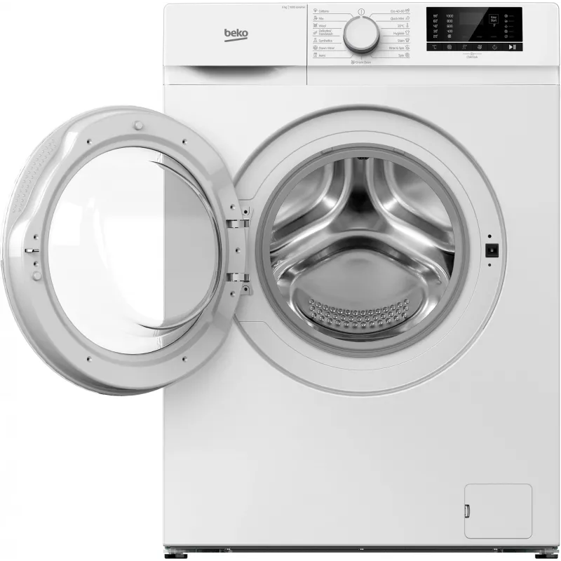 Lavadora Beko B1WFK2604WEE carga frontal 6 kg 1000 rpm Blanca