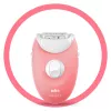 Braun Silk-épil 3 3-176 depiladora con 3 extras, rosé, blanco, 20 pinzas, afeitado, AC, 100 - 240 V, 50 - 60 Hz