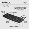 HP Pavilion teclado y ratón 200, con cable, USB, mecánico, QWERTY, negro, ratón incluido