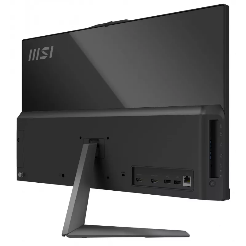 MSI Modern AM242 1M-1219EU PC todo en uno/estación de trabajo Intel Core 5 120U 60,5 cm (23,8 pulgadas) 1920 x 1080 píxeles 8 GB DDR5-SDRAM 512 GB SSD Windows 11 Pro Wi-Fi 6E (802.11ax) negro