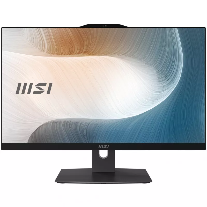 MSI Modern AM242P 1M-1225EU Intel Core 3 100U 60,5 cm (23,8 inch) 1920 x 1080 píxeles All-in-One-PC 8 GB DDR5-SDRAM 256 GB SSD Windows 11 Pro Wi-Fi 6E (802.11ax) Negro