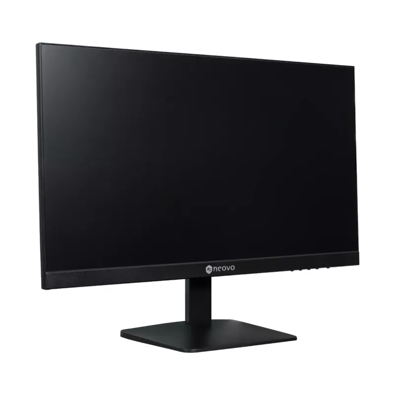 AG Neovo LA2203 monitor de 21,5 pulgadas (54,6 cm), Full HD 1920x1080, IPS LED, 5 ms, 250 cd/m2, 16:9, HDMI/DP/VGA, altavoces 2x 2 W, sin parpadeo, negro