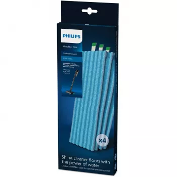 Mopa Philips XV1670 Almohadilla para mopa a vapor Azul 4 uds.