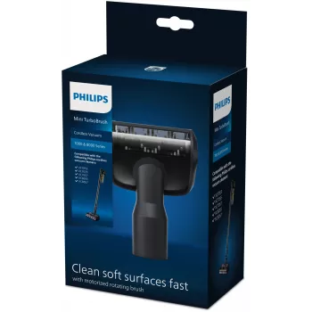 Cepillo Philips XV1684 Aspirador de escoba Negro