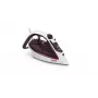Tefal EasyGliss Plus FV5714 Plancha en seco y de vapor Suela Durilium 2400 W Burdeos, Blanco