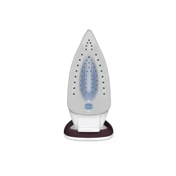 Tefal EasyGliss Plus FV5714 Plancha en seco y de vapor Suela Durilium 2400 W Burdeos, Blanco