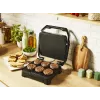 Parrilla de contacto Tefal Inicio Adjust GC272D10 con placas antiadherentes y temperatura ajustable