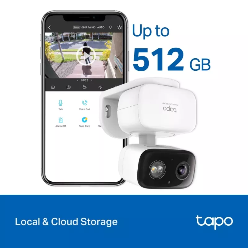 TP-Link Tapo C216 Cámara de vigilancia IP tipo caja Interior 2304 x 1296 píxeles Techo/Pared/Mesa