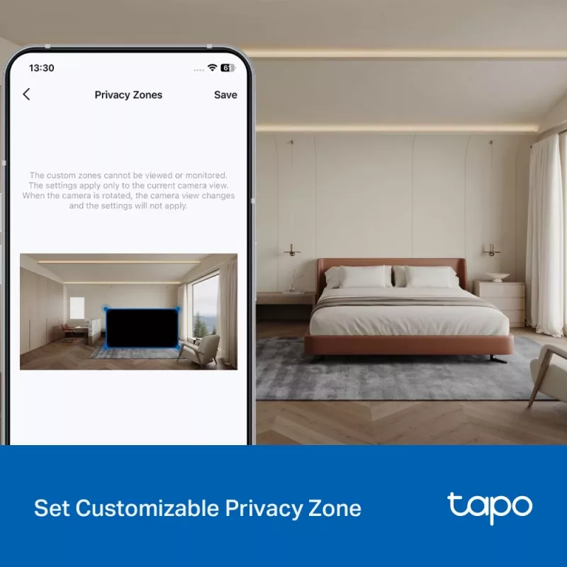 TP-Link Tapo C216 Cámara de vigilancia IP tipo caja Interior 2304 x 1296 píxeles Techo/Pared/Mesa