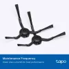 TP-Link Tapo Robot Vacuum Replacement Kit, set de accesorios, robot aspirador, Negro, Blanco, Tapo RV30 Max Plus, Tapo RV30 Max, Tapo RV20 Max Plus, Tapo RV20 Max, caja colgante, 183 mm