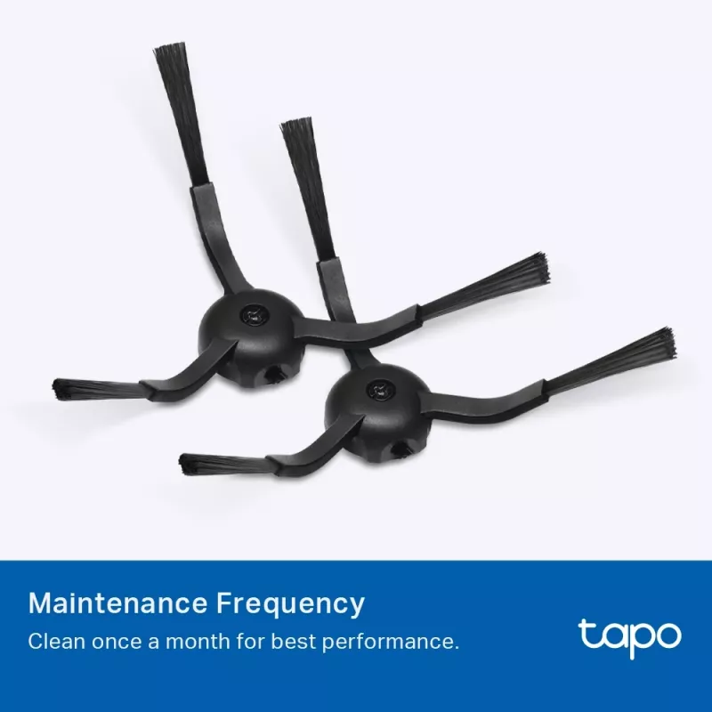 TP-Link Tapo Robot Vacuum Replacement Kit, set de accesorios, robot aspirador, Negro, Blanco, Tapo RV30 Max Plus, Tapo RV30 Max, Tapo RV20 Max Plus, Tapo RV20 Max, caja colgante, 183 mm