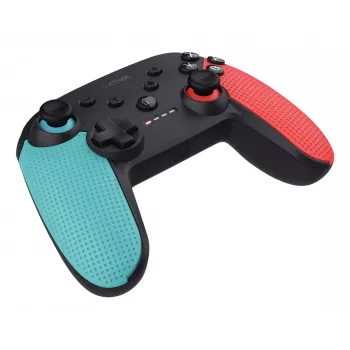 Trust GXT 1246B Muta Negro, Azul, Rojo Bluetooth Mando de juegos Nintendo Switch, Nintendo Switch Lite
