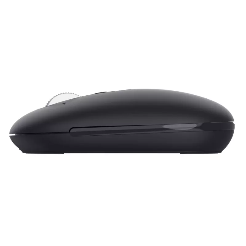 Ratón TRUST Seron Slim Multi — ratón de oficina ambidiestro, óptico 3200 DPI, RF Inalámbrico + Bluetooth, 7 botones, negro