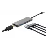 Hub USB Type-C TRUST 26062 — HDMI + USB 3.2 Gen 1 Type-A y Type-C, Gris, 5 conexiones