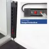 Regleta de enchufes ACT con 6 tomas y protección contra sobretensiones, 6 salidas AC, Tipo F, 230 V, 16 A, 1,5 mm², Tipo F (Schuko)
