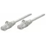Intellinet Cable de red patch, Cat5e, 10 m, Gris, CCA, U/UTP, PVC, RJ45, contactos dorados, funda antipellizcos, conector moldeado, garantía de por vida