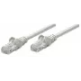 Intellinet Cable de red patch, Cat5e, 20m, Gris, CCA, U/UTP, PVC, RJ45, contactos dorados, protección antipellizcos, protección de conector moldeado, garantía de por vida