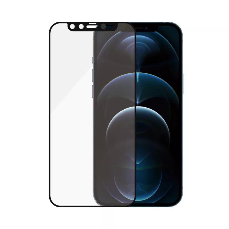 Protector de pantalla PanzerGlass ® CamSlider® iPhone 12 Pro Max | sin bordes