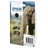 Tinta Epson Elephant Singlepack negra 24 Claria Photo HD, negra, tinta pigmentada, 5,1 ml, 1 unidad, 240 páginas, pack individual