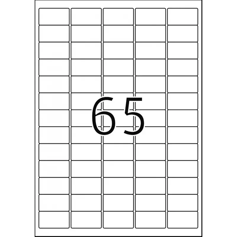 Etiquetas de direcciones Premium HERMA A4 38,1x21,2 mm 6500 uds.