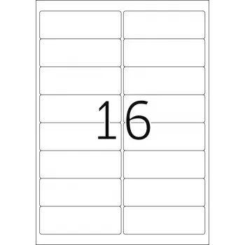 Etiquetas de direcciones autoadhesivas HERMA Premium A4 99,1x33,8 mm 1600 uds.