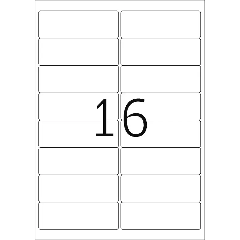 Etiquetas de direcciones autoadhesivas HERMA Premium A4 99,1x33,8 mm 1600 uds.