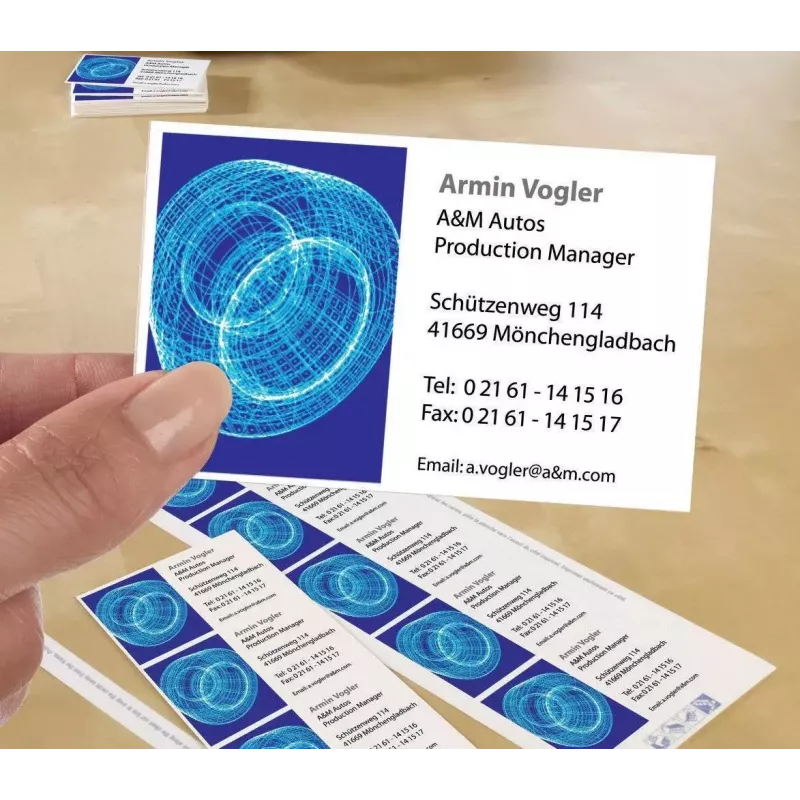 Tarjetas de visita Avery C32010-10