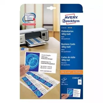 Tarjetas de visita Avery C32010-10