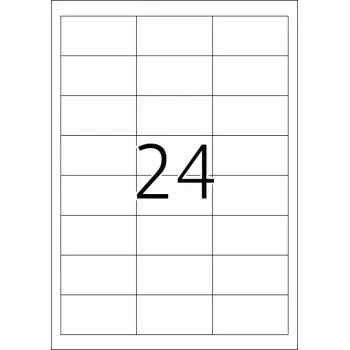 Etiquetas autoadhesivas para impresora HERMA Labels Premium A4 64,6x33,8 mm