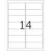 Etiquetas de direcciones Premium HERMA A4 99,1x38,1 mm 1400 unidades