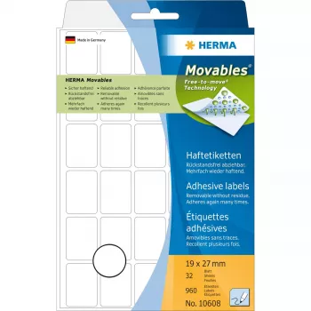 Etiquetas autoadhesivas HERMA 10600