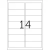 Etiquetas de direcciones Premium HERMA A4 99,1x38,1 mm 140 unidades