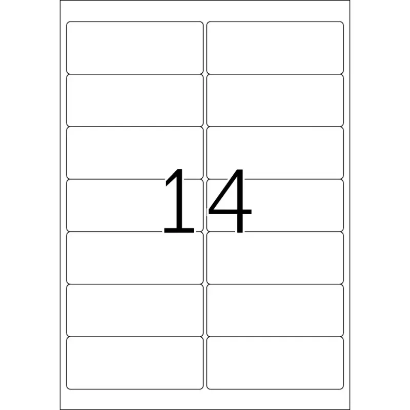 Etiquetas de direcciones Premium HERMA A4 99,1x38,1 mm 140 unidades