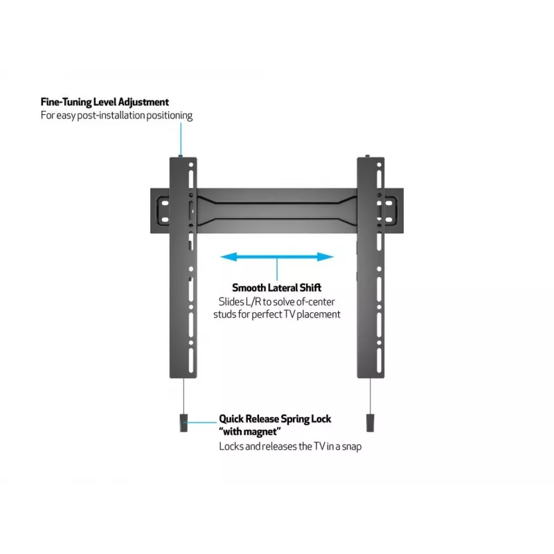 Soporte de pared Multibrackets M VESA Super slim Fixed 400 MAX