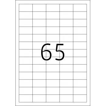 Etiqueta autoadhesiva para impresora HERMA Labels Premium A4 38,1 x 21,2 mm