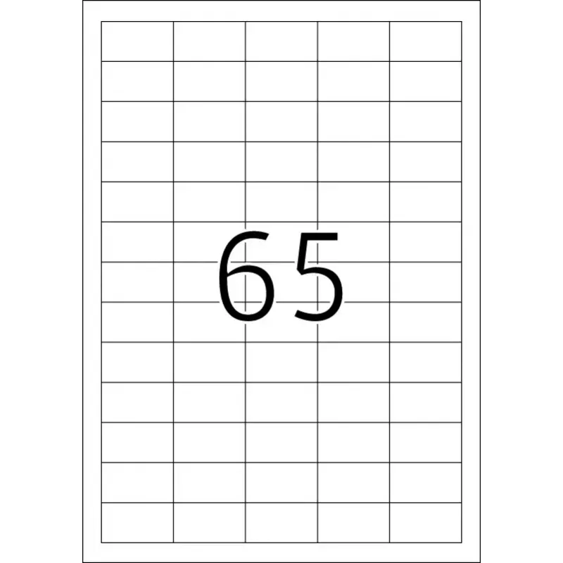 Etiqueta autoadhesiva para impresora HERMA Labels Premium A4 38,1 x 21,2 mm