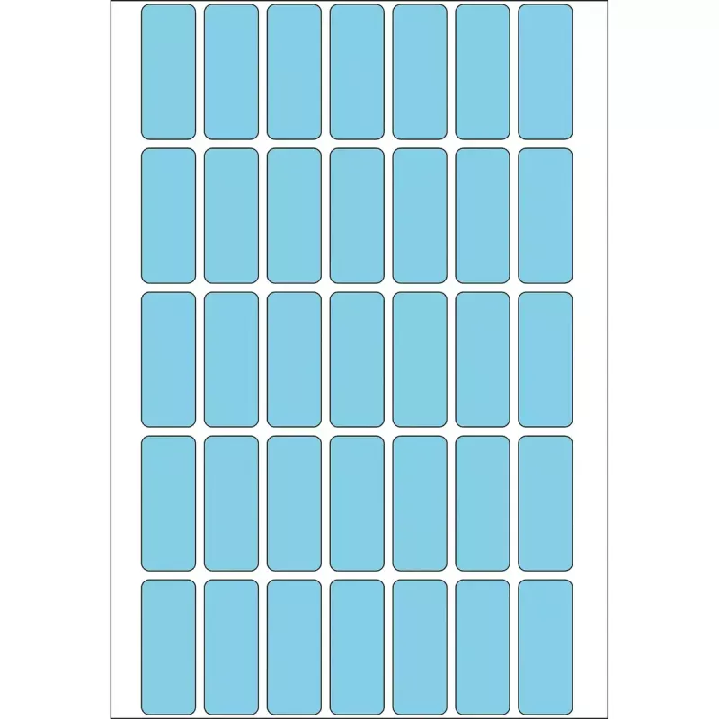 Etiquetas multiusos HERMA 12x30 mm azul papel mate 1120 uds.