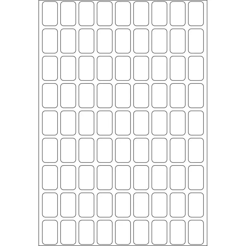 Etiquetas multiusos HERMA 10x16 mm blanco papel mate escritura a mano
