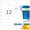Etiquetas autoadhesivas HERMA Labels transparentes mate A4 97x42,3 mm film 300 uds.