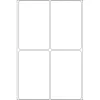 Etiquetas multiusos HERMA 52x82 mm blanco papel mate escritura a mano 128 uds.