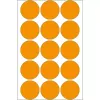 Etiquetas multiusos HERMA 2274 naranja brillante 32 mm redondas 360 uds.