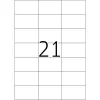 Etiquetas de impresora autoadhesivas HERMA Labels Premium A4 70x42,3 mm